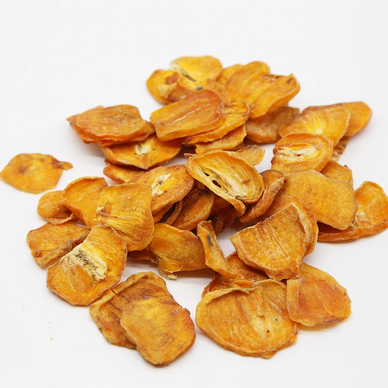 
No Additive Air Dried Health Nature Sweet Soft Dried Persimmons Slices 