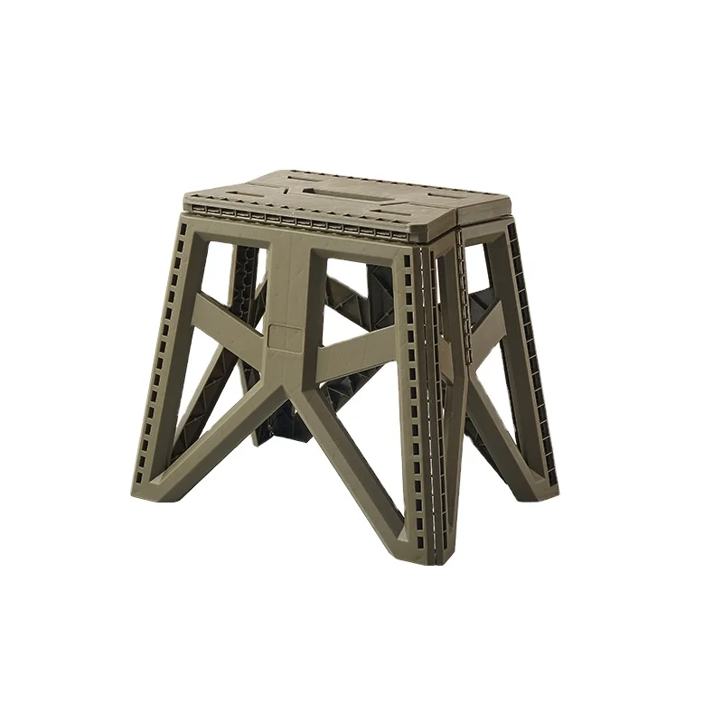 Manufacturer supply good quality plastic stool chair with spots for sale plastic folding stool