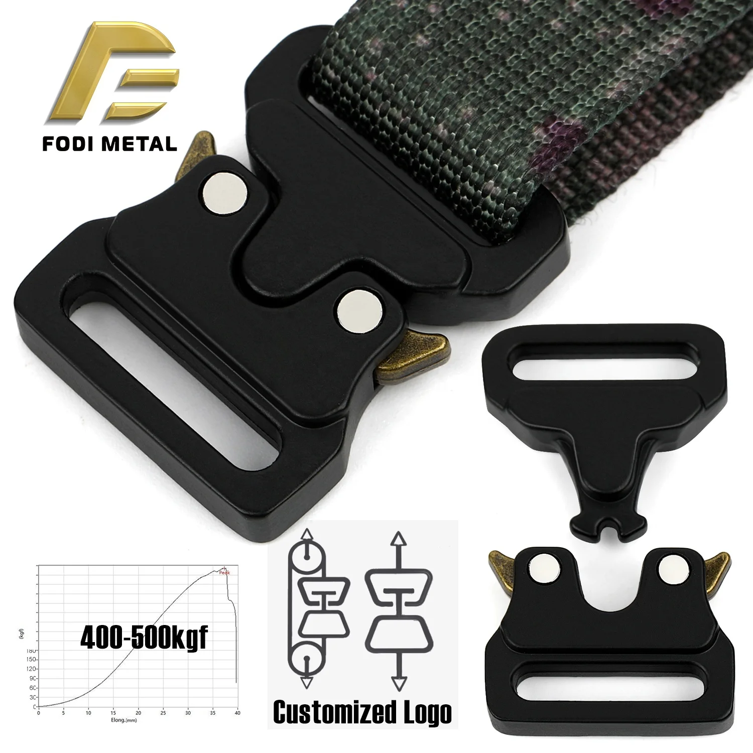 T5058 Discount for Bulk Purchase 20mm tactical buckle quick release Belgian Tervuren