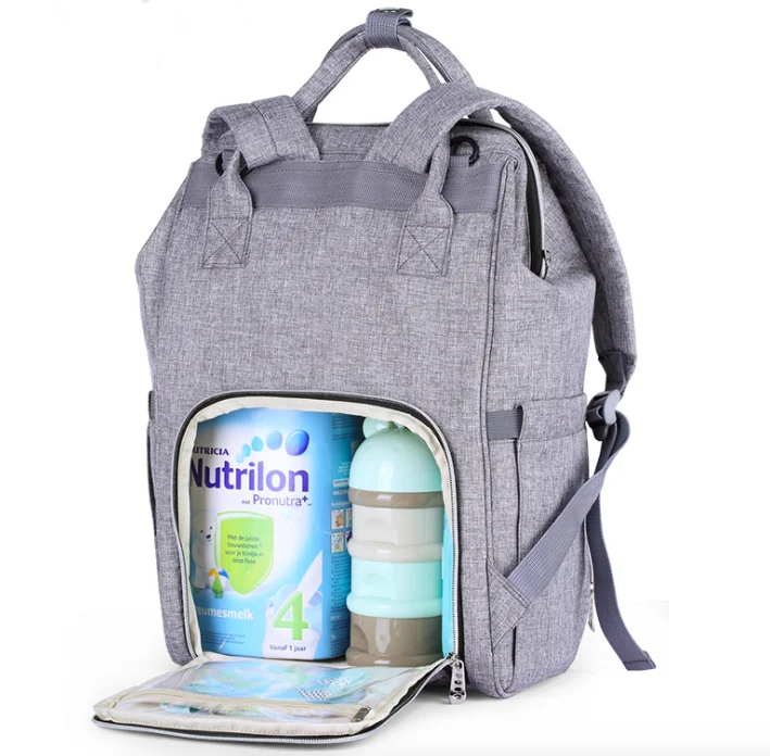 Best Seller Customized Packing Mommy Baby Travel Many Pockets Diaper Bag Nappy Backpack for Mother
