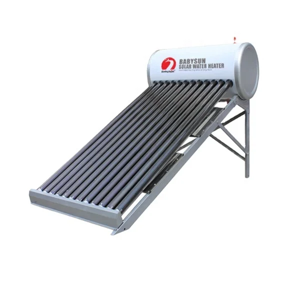 Galvanized Steel solar water heaters 200 liters solar water heater boiler system for home