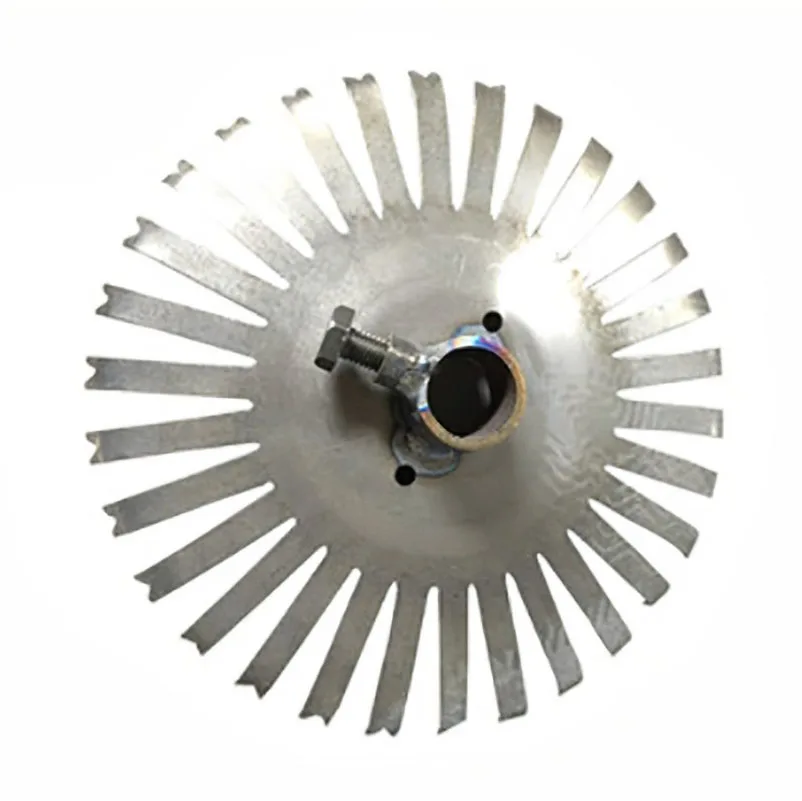 Manufacturers processing electroplating oxide TA2 titanium disc cross-dish disc titanium hanger