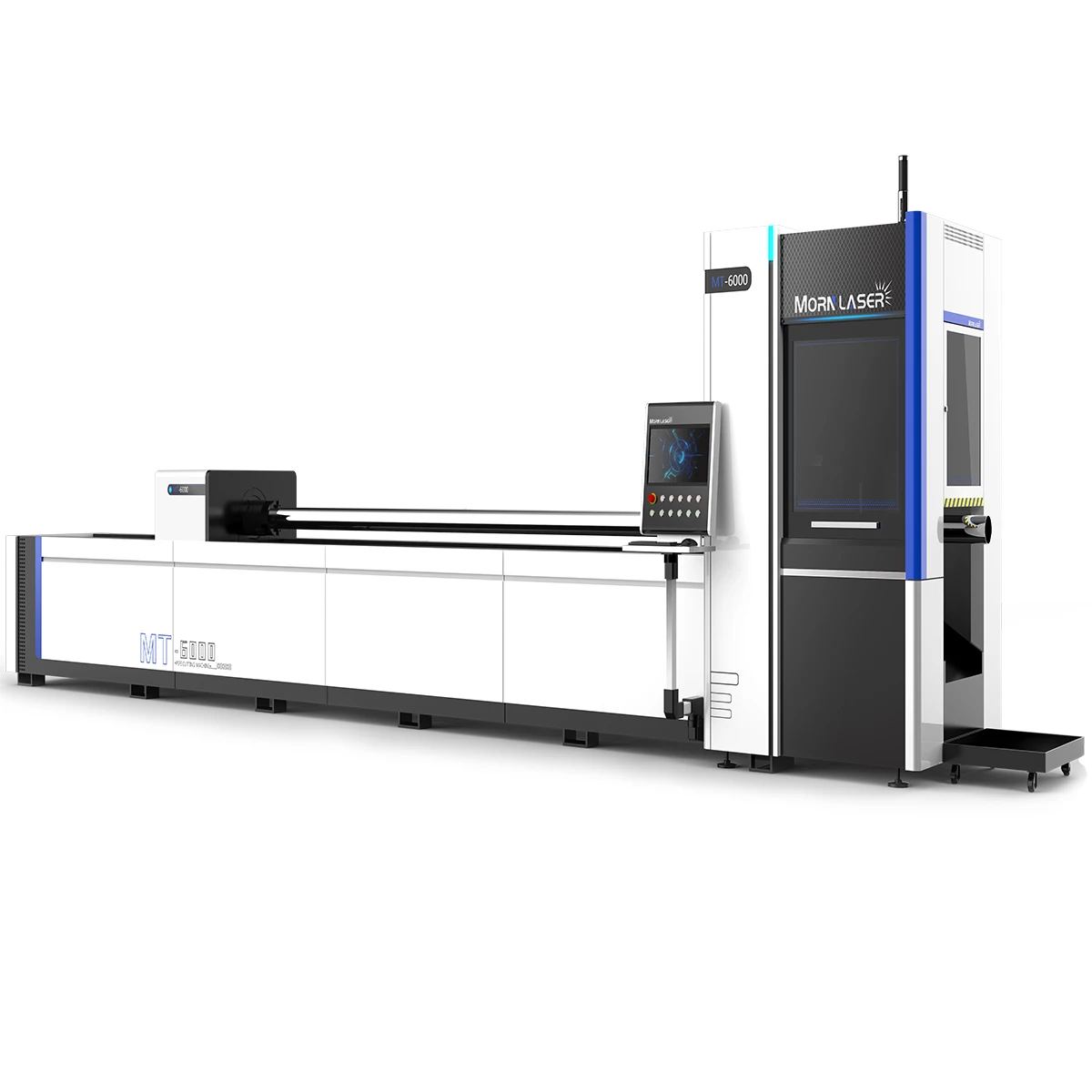 Square tube metal Cnc fiber laser cutting machine 3000w 6000w round pipe laser cutter machine price