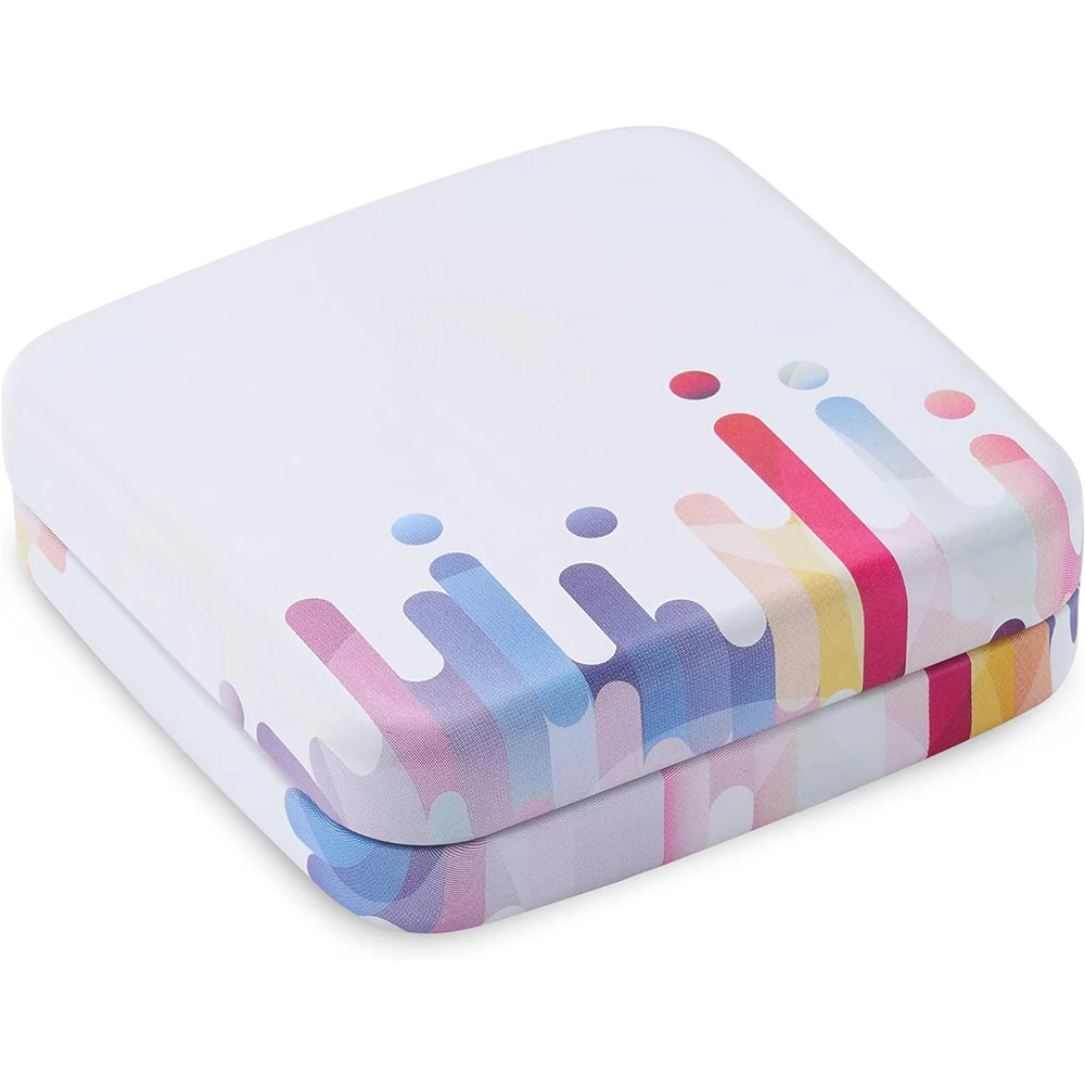 Custom Printed Square Metal Chocolate Higned Tin Box Tea Box Gift Box