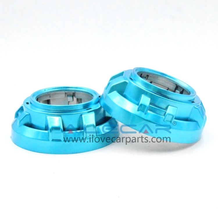 ALECAR 3 Inch Retrofit Projector Cover Projector Lens Shrouds Q5 Projector Plastic Apollo Ice Blue 5G for Hella 12V Universal