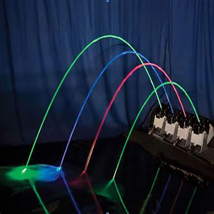 Красочные ламинарный поток двигатель фонтана фонтан