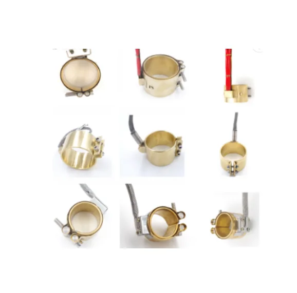 VSEC Industrial Heating element thermocouple 35*45 Electric Extruder flat brass Band Heater