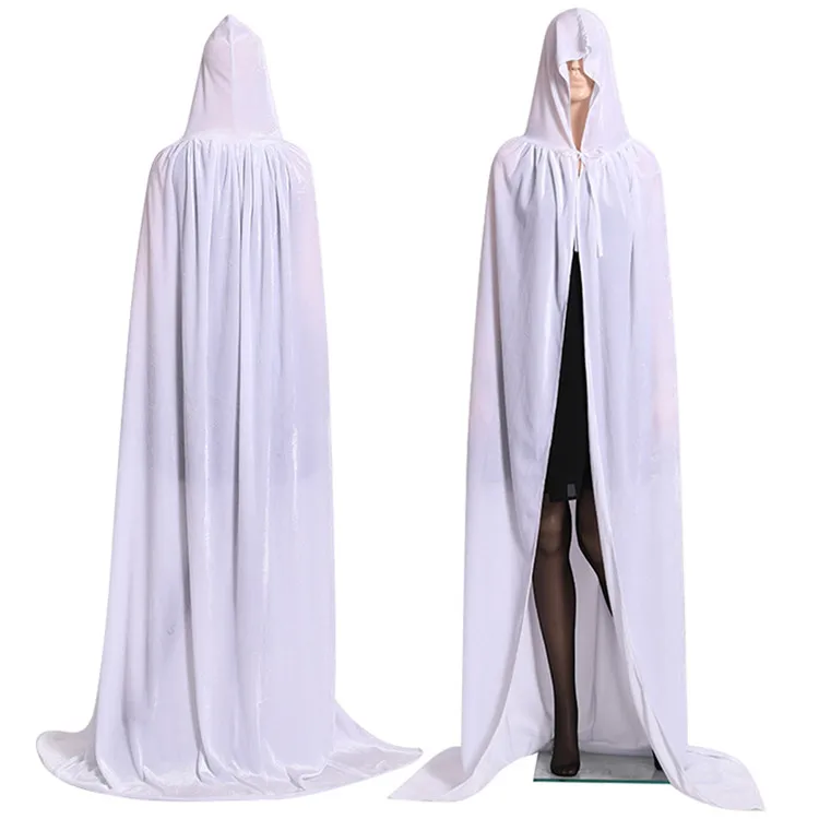 
Wholesale Party prop hooded clothing witches halloween costume halloween cloak capes 
