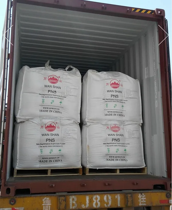 Крупнейший китайский производитель SHANDONG WANSHAN CHEMICAL CO.LTD, суперпластификатор бетона