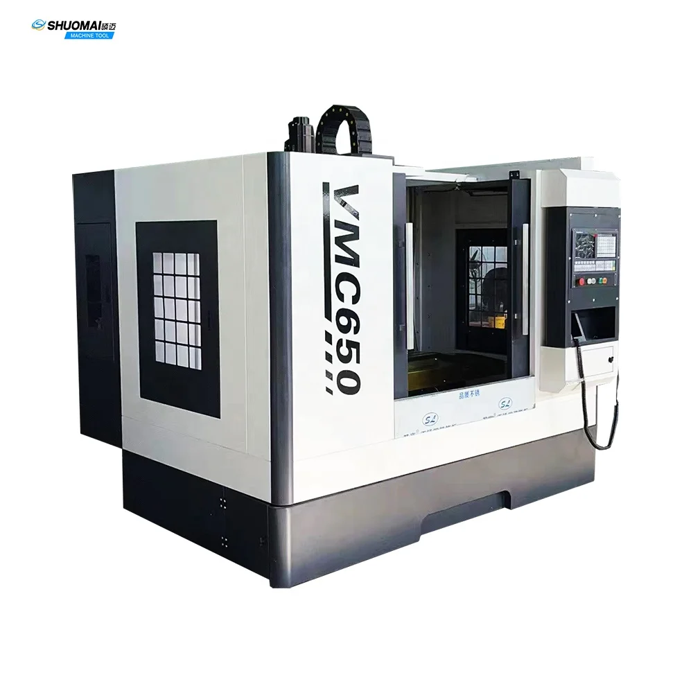 High precision VMC650 small CNC controller metal milling vertical VMC machine center for sale