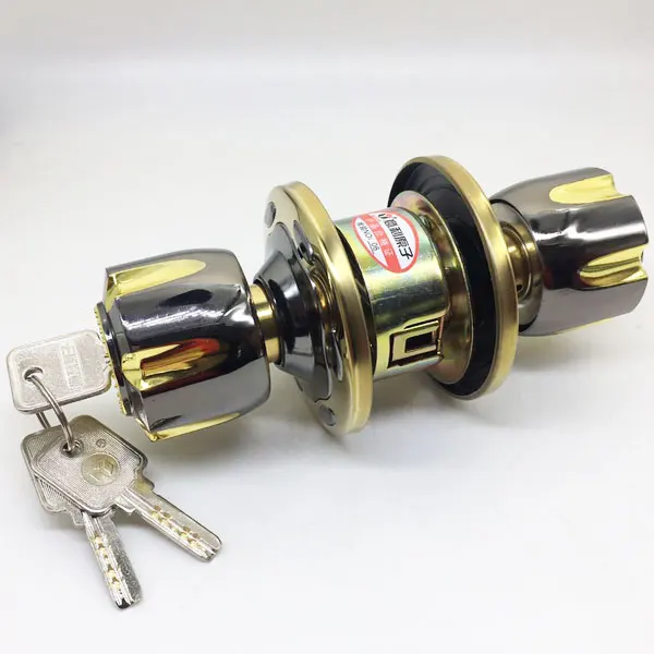 Лидер продаж, замок для входной двери из нержавеющей стали, цилиндрический круглый дверной замок