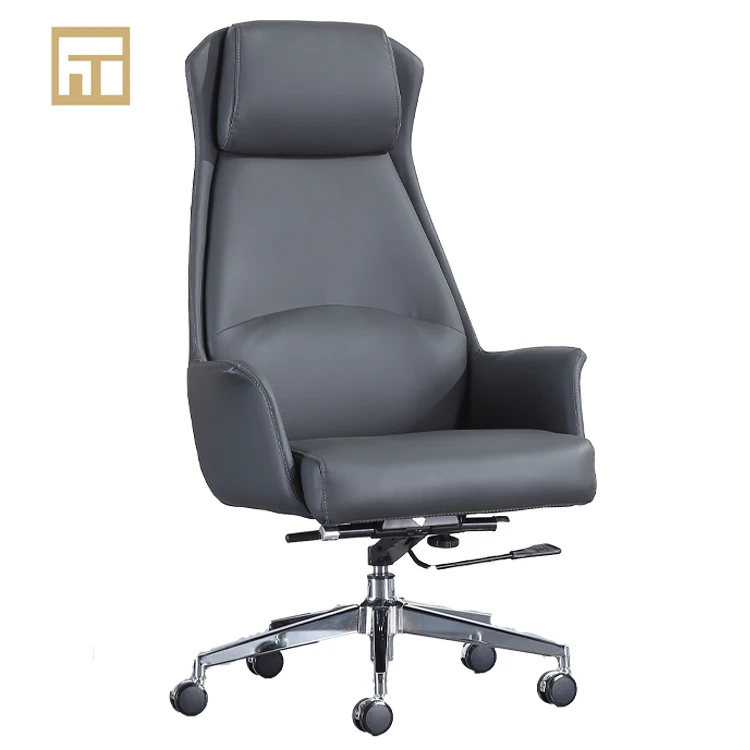 2121 anji new ergonomic executive leather ceo boss chair high back swivel chair office chair soft padded