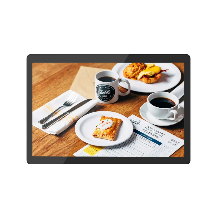 23.8 inch indoor commercial touchscreen advertising interactive lcd touch screen advertising digital signage