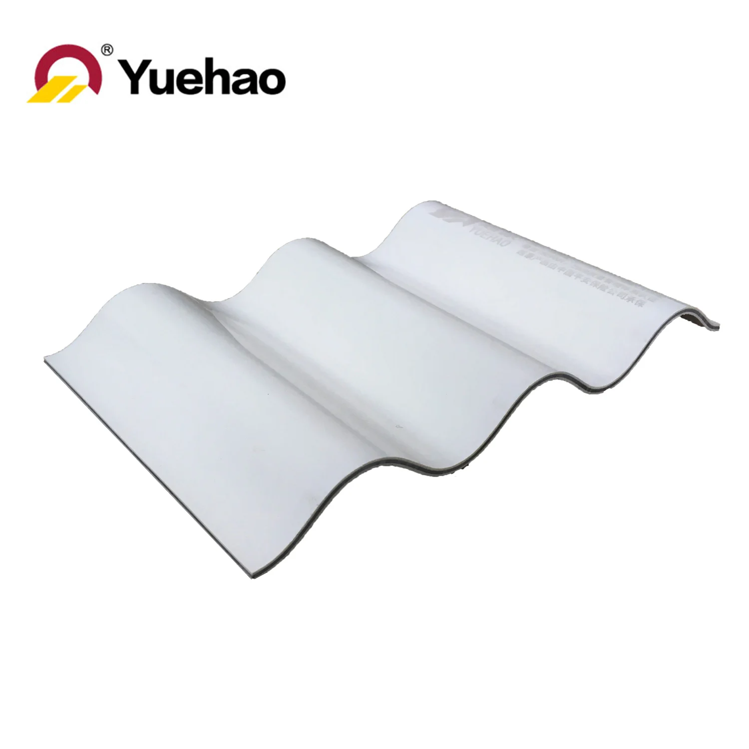 3 layer white color 2.0mm PVC roof sheet