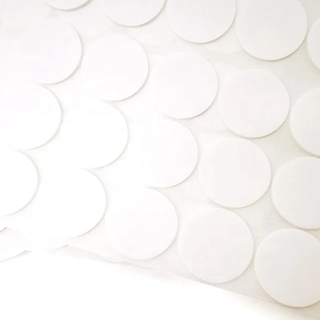 LWS02  100pcs Stickers Candle Wick Glue Heatproof Glue Adhere Steady in Hot Wax Double-Sided Stickers for Candle Making