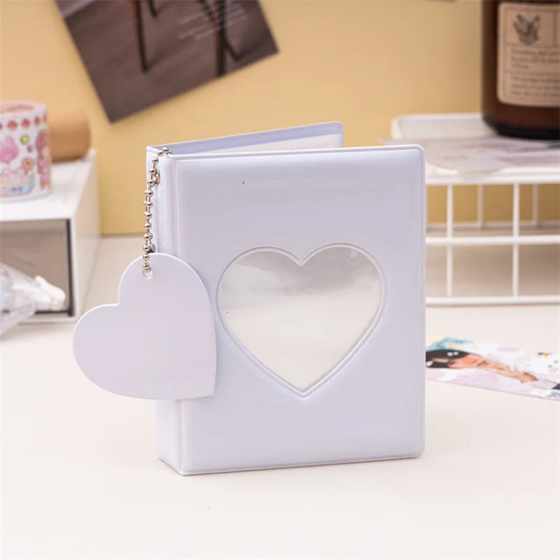 Custom hear shape window PVC Photo Albums Novelty Pocket Album