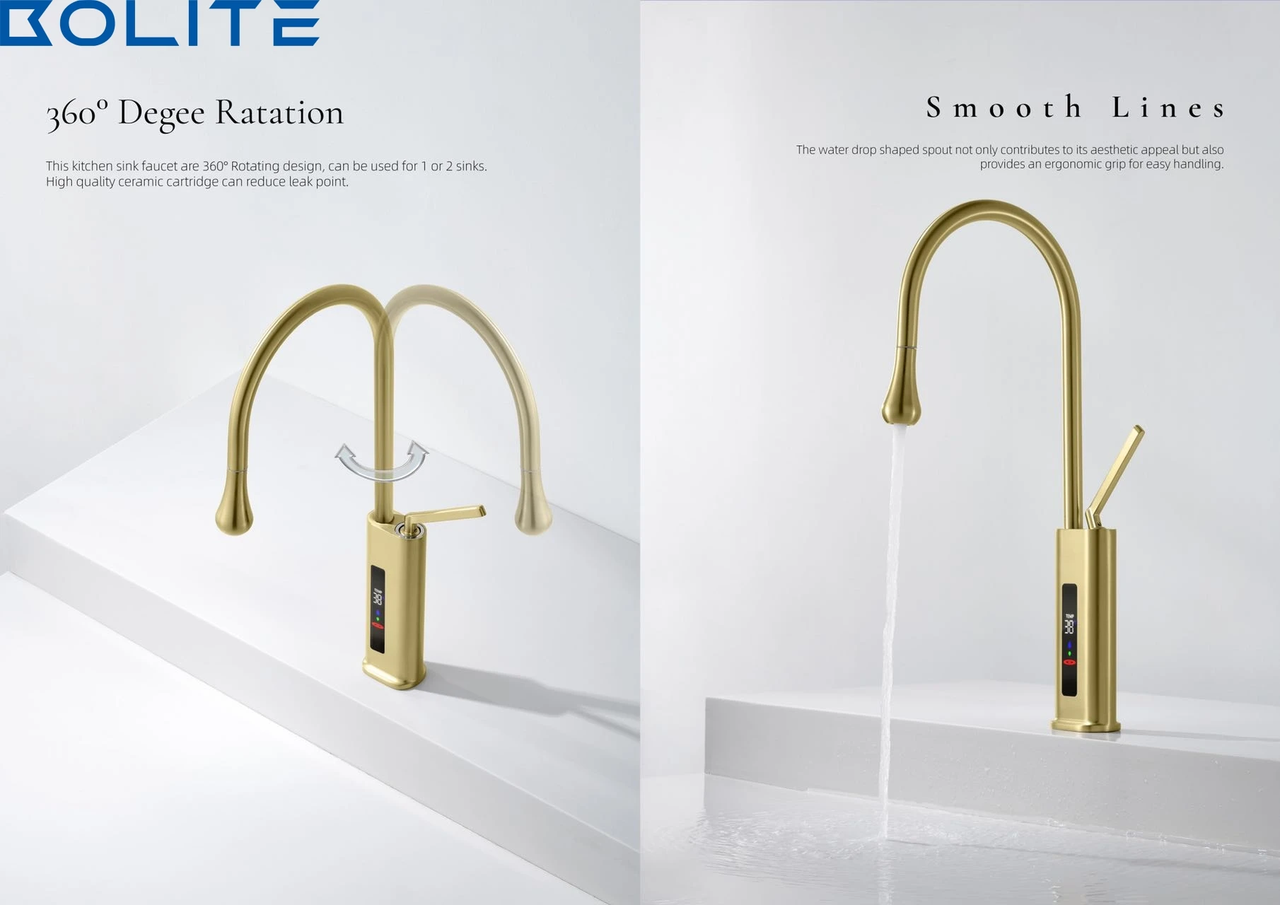 smart faucet Tankless Water Heater Faucet Sensor Intelligent kitchen sink faucet