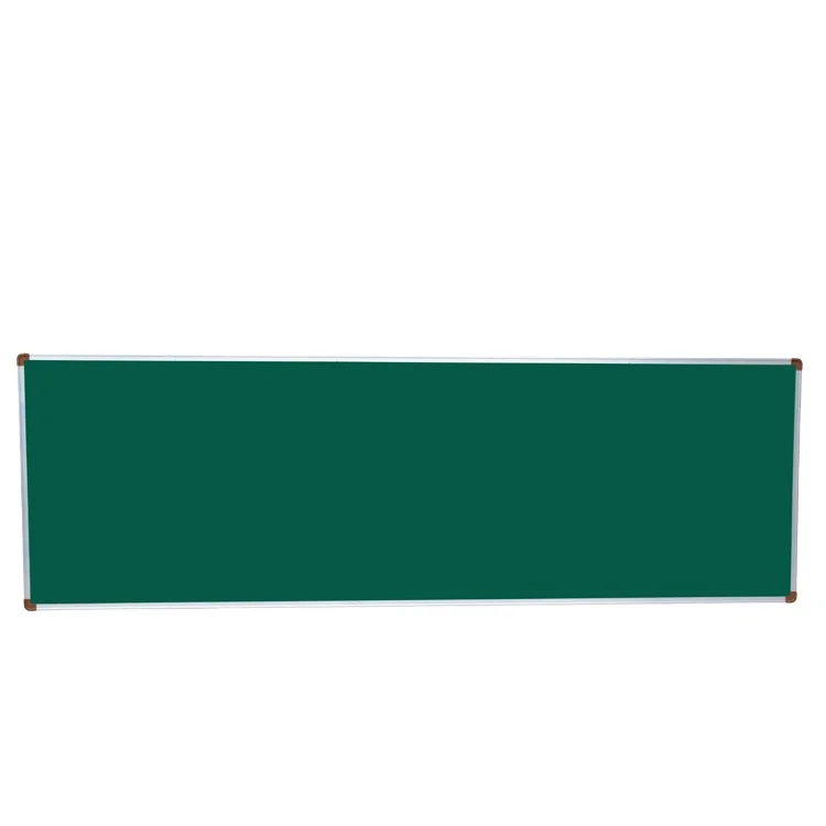 Education Aluminum Frame Teaching Board Customized Wall Hanging Chalk Writing Magnetic Green Board For School
