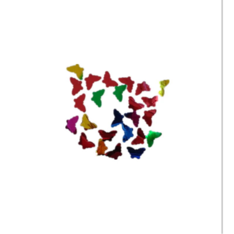 Metallic heart    butterfly  Confetti for  Birthday Celebrations Confetti Cannon Poppers