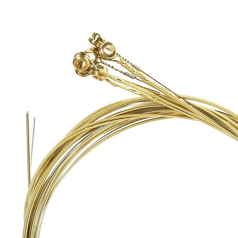 Acoustic Guitar Brass Strings Folk Guitar Steel Strings 6 Folk Bulk Strings