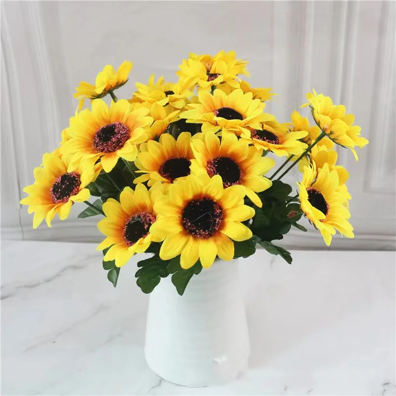 High Quality wholesale artificial flowers artificial Sunflower for home decor