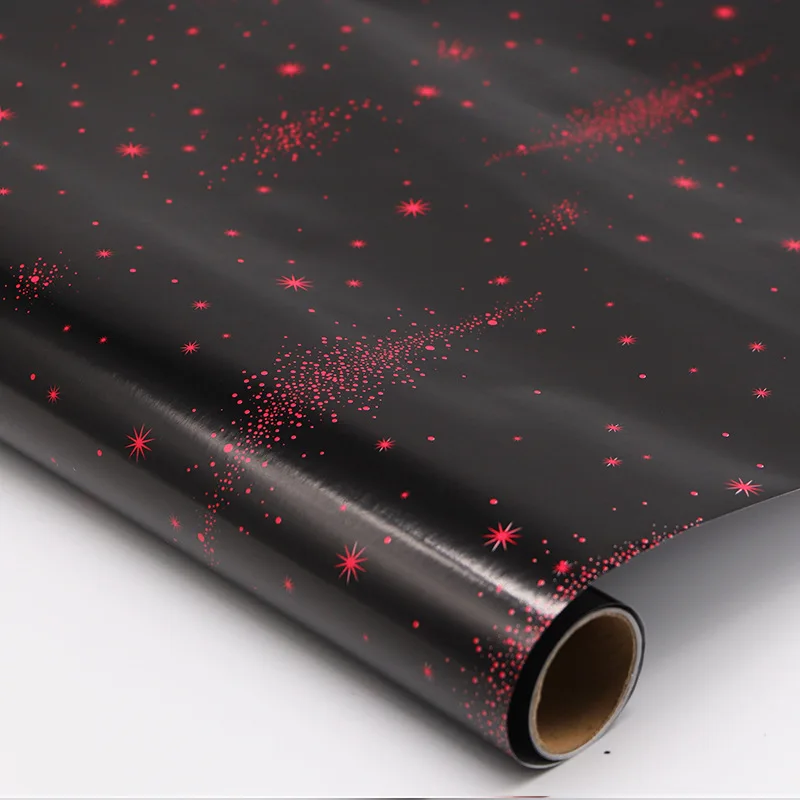 RTS flower clothing wrapping gift color paper bouquets roll black tissu paper wrap for packaging