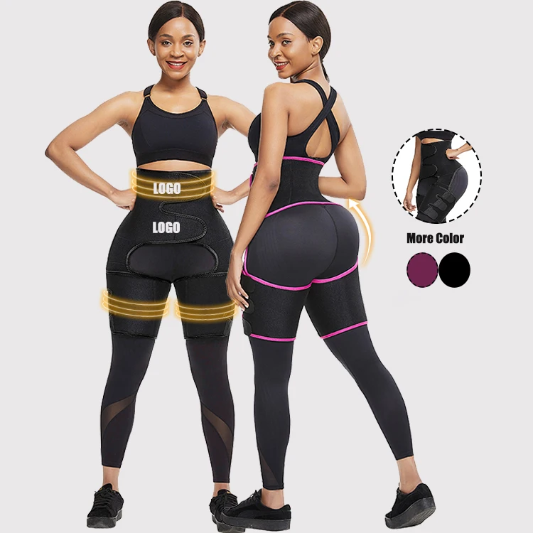 Top Selling Abdominal Tummy Control Neoprene Waist Trainer Fat Burning High Elastic Women Thigh Eraser Waist Trainer