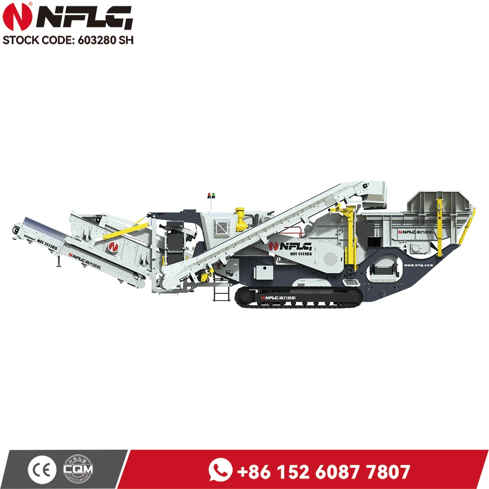 High efficiency impact crusher machine with large capacity production line