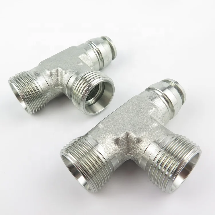 CC CD-W Metric Standard Thread Bite Type Tube Pipe Adapter