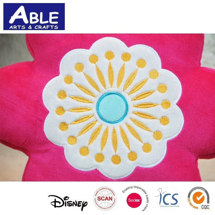 Cute Baby Home Textile Plush Stuffed Toys Flower Shaped Decor Pillow Cushion