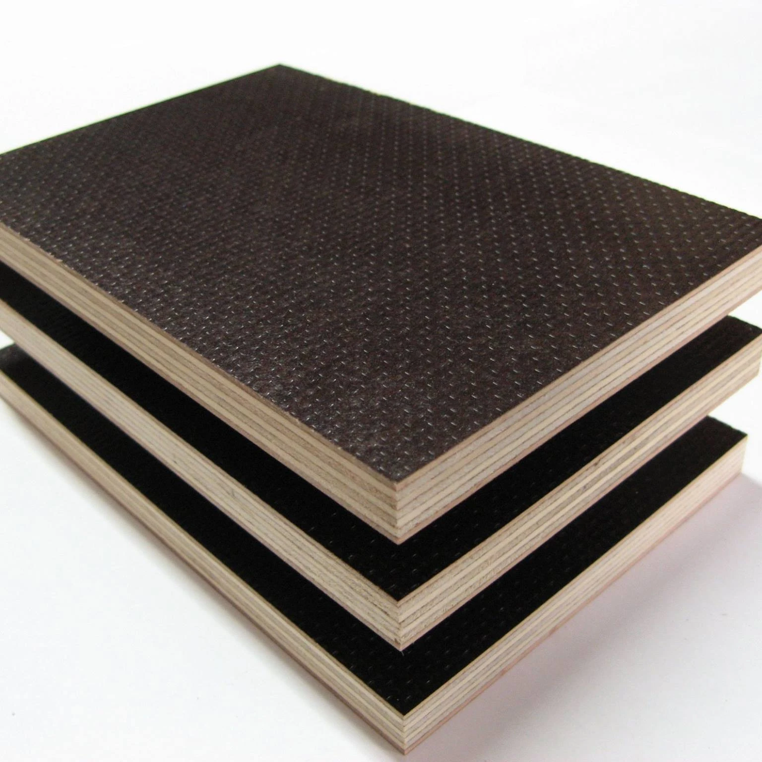 Wholesale made 18mm Black Film Faced Plywood Marine Construction Formwork Phenolic Plywood