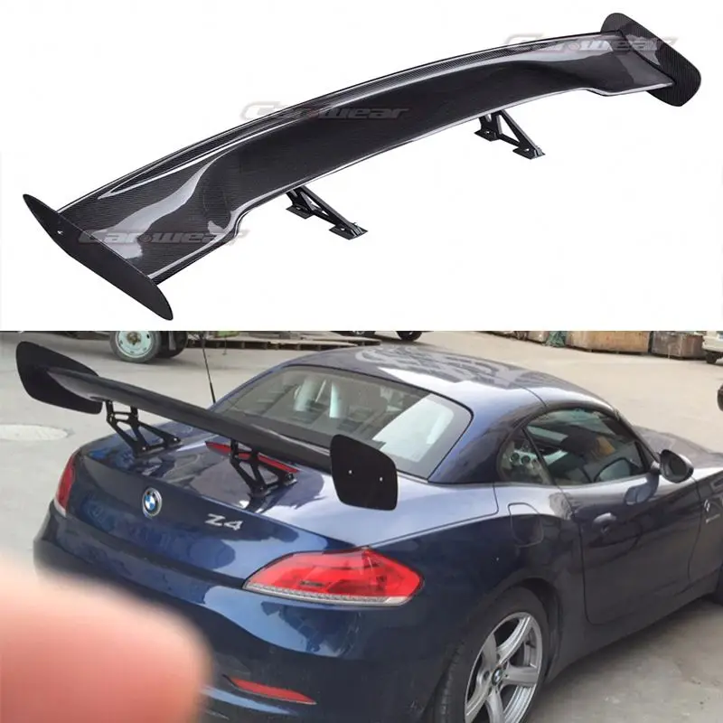 Auto Racing Spoilers Car Rear Spoiler Universal Fits For Wrx E90 Mustang Honda Civic Toyota Corolla Mitsubishi