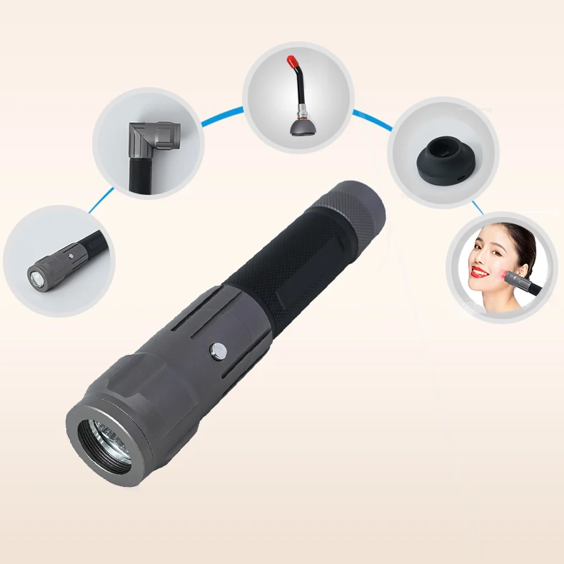 Professional custom multifunction therapy torch pain relief 3-in-1 portablere chargeable red infrared light therapy torch