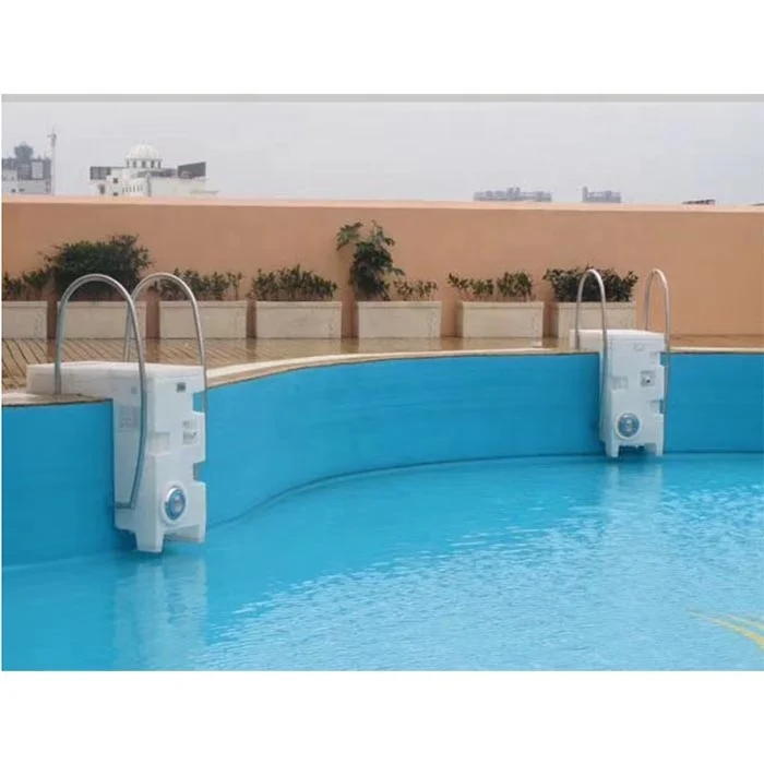 Wall mounted pipeless pool pump swimming pool filter set   combined combo pool pump and filter