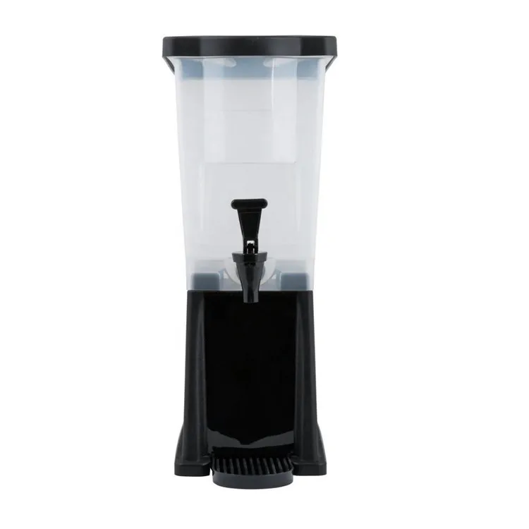 Plastic Drink Dispenser 11L Restaurant Buffet Beverage Juice Container with Faucet