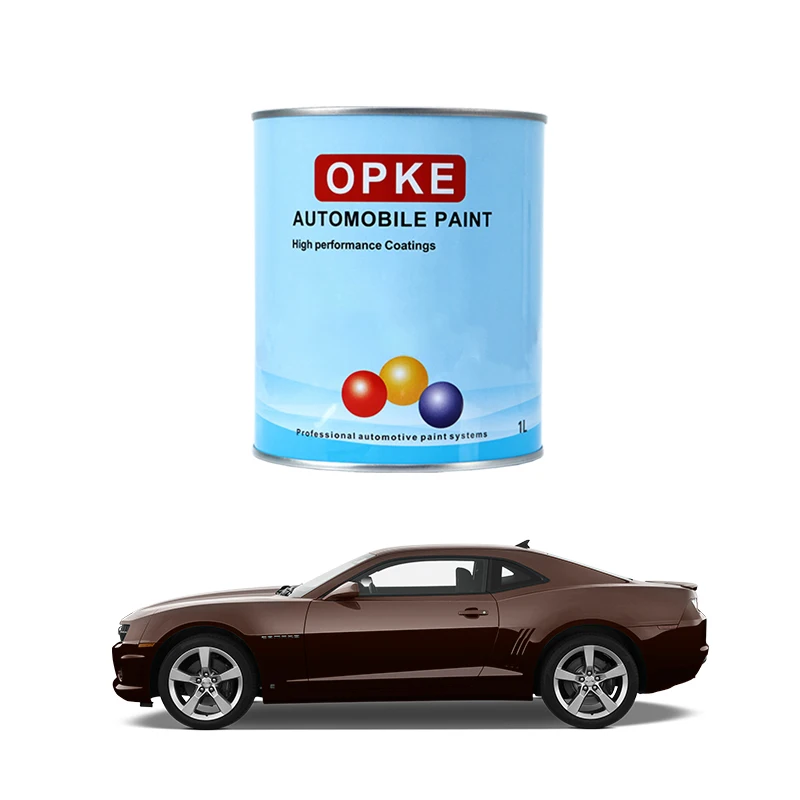 Car Body Coating Automotive Varnish High Solid Clear Coat Lacquer Transparent Topcoat Acrylic Auto Spray Paint