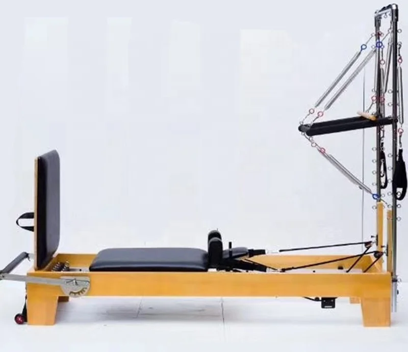 
body clinical gym home fitness pilates reformer with half trapeze 