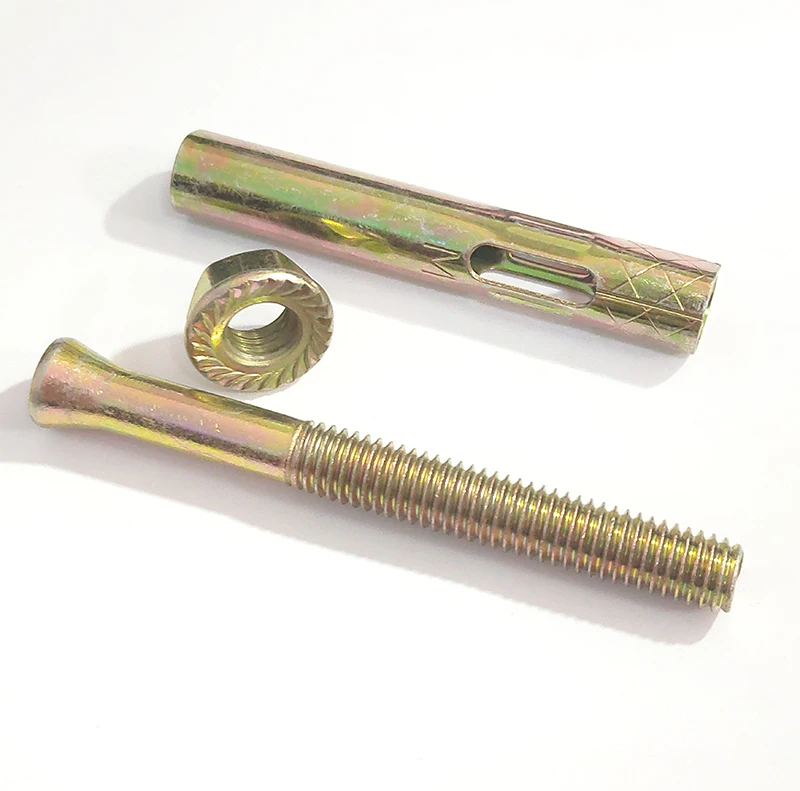 M6 to M20 C1022A Low Carbon Steel Sleeve Anchor With Flange-Nut.