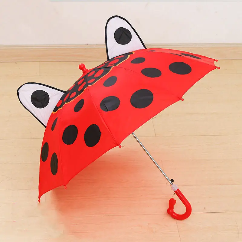 TX322 Motorcycle Bicycle Phone Sunshade Umbrellas Portable Waterproof Mini Kids Cartoon Toy Umbrella Cute Design