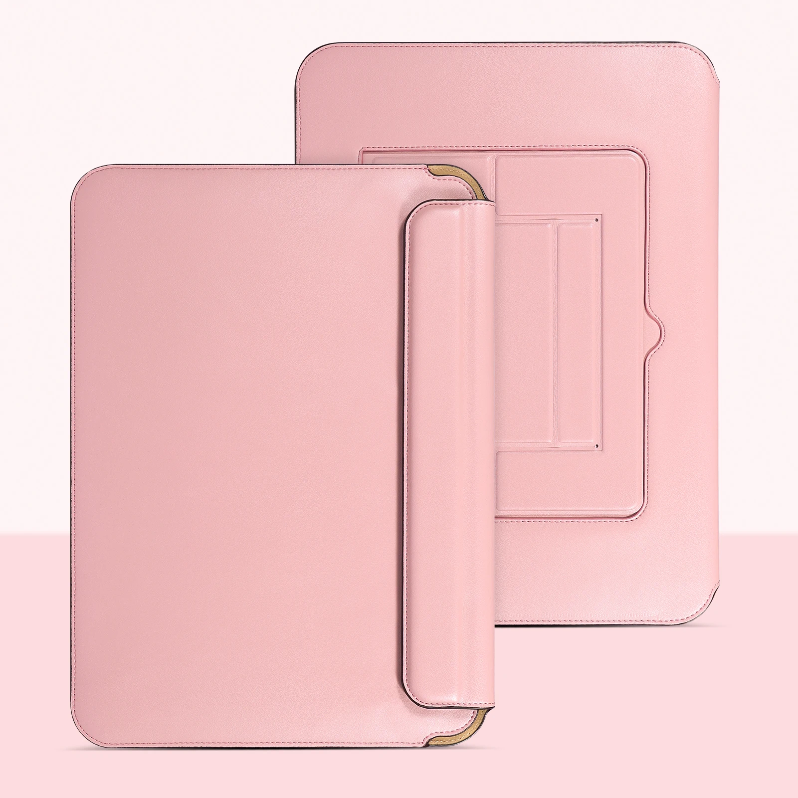 Most Popular Flexible Stand Laptop Bag Soft Sleeve For Macbook Air m2 Laptops Sleeve Bag Case With Foldable Stand macbook cover