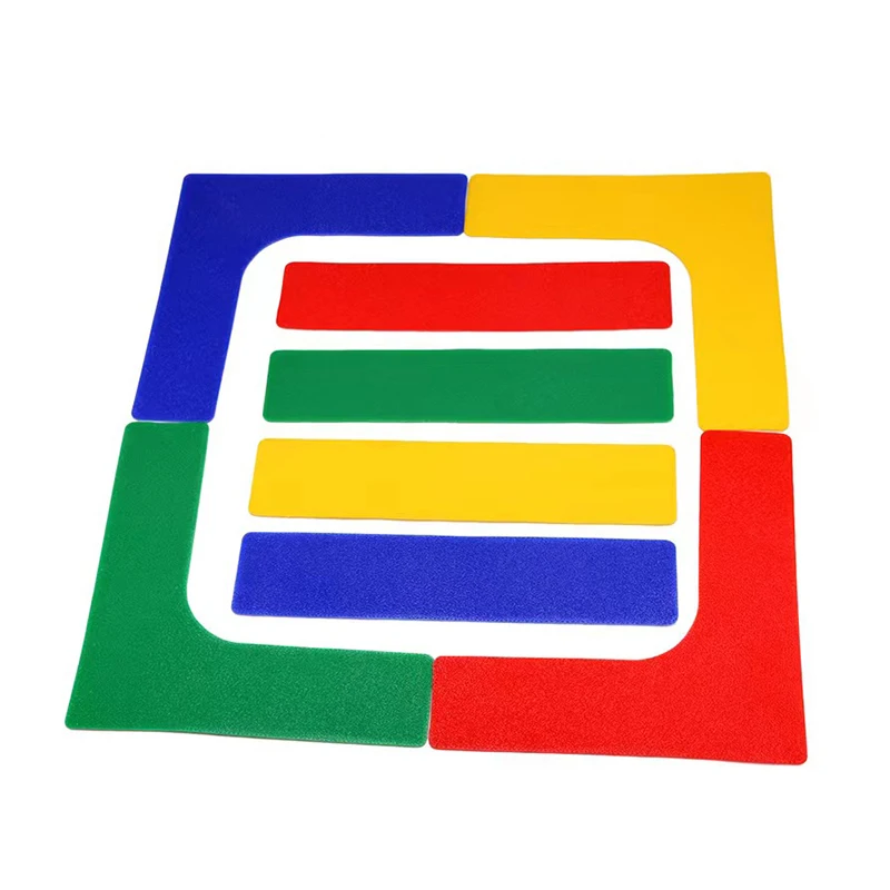 Rubber Agility Dots Flat Cones Sports Dots Floor Spots Agility Markers For Sports Training Discs Tee Shape