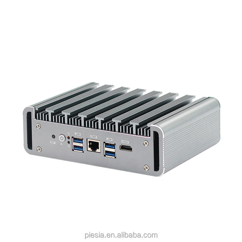 Промышленный мини-ПК I7 6500U, мини-ПК без вентилятора, 6 LAN, 4 ГБ/8 ГБ ОЗУ, мини-ПК core i7 с 4K HDTV2.0