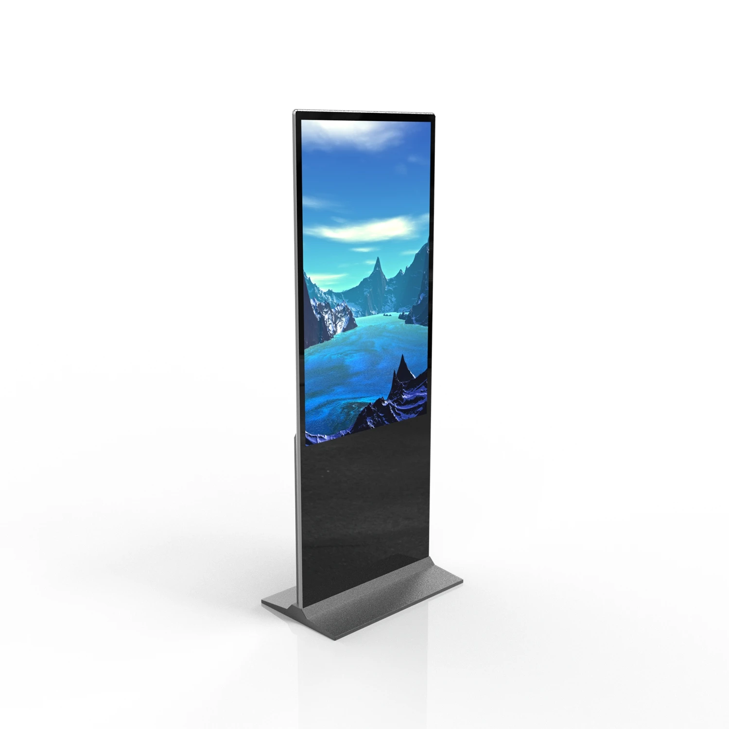 Оптовая Продажа с фабрики 49 дюймов Ad Player Digital Signage напольный источник экрана