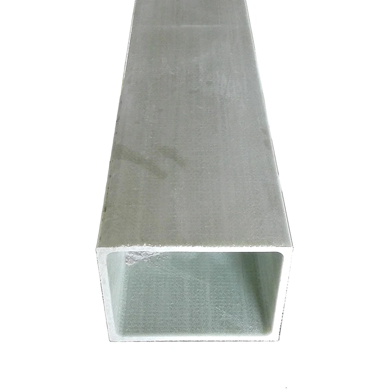 Коррозионностойкий стекловолокно pultruded композитный frp grp glassfiber прямоугольные трубки