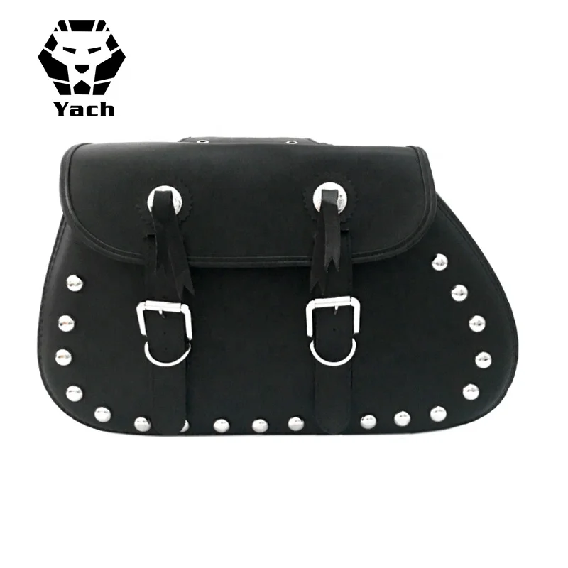 Waterproof Motorcycle Bag PU Leather Motorcycle Saddle Bag Side Bag for Halley Motorcycle
