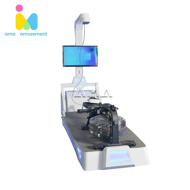9D VR simulated water rowing indoor sports coach bicycle VR sports fitness amusement equipment