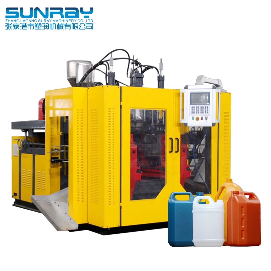 1L 2L 3L 5L Plastic jerrycan making machine Hdpe 5liter plastic bottle blow molding machine