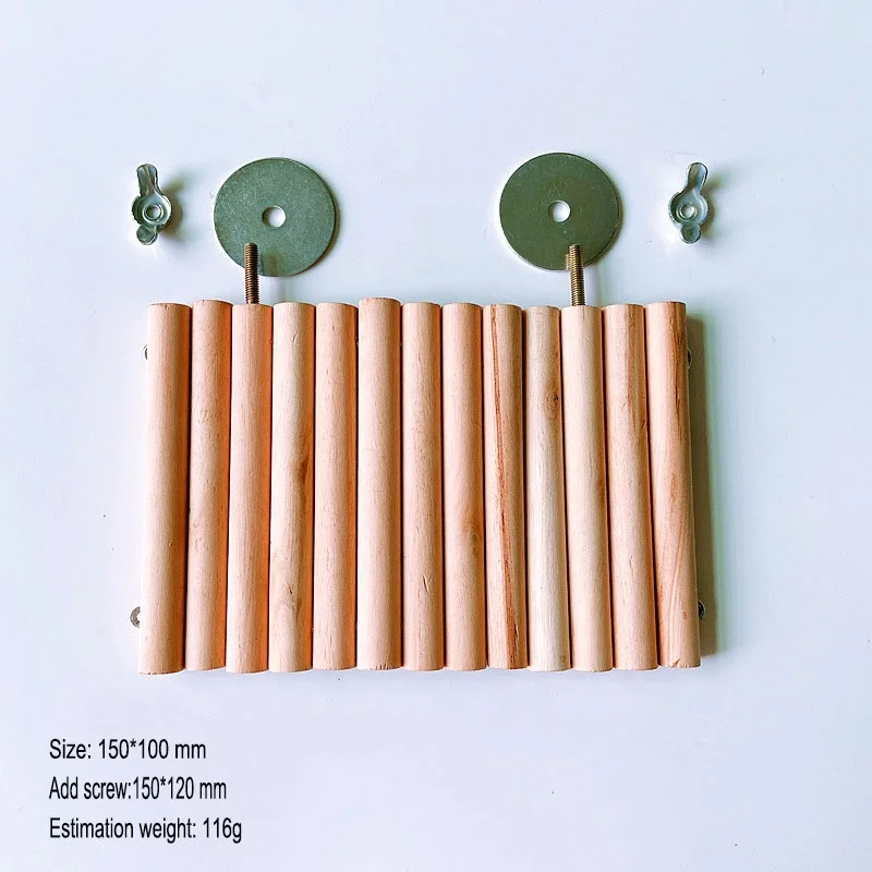 Chinchilla squirrel platform springboard parrot station board pet supplies Parrot Toy log springboard