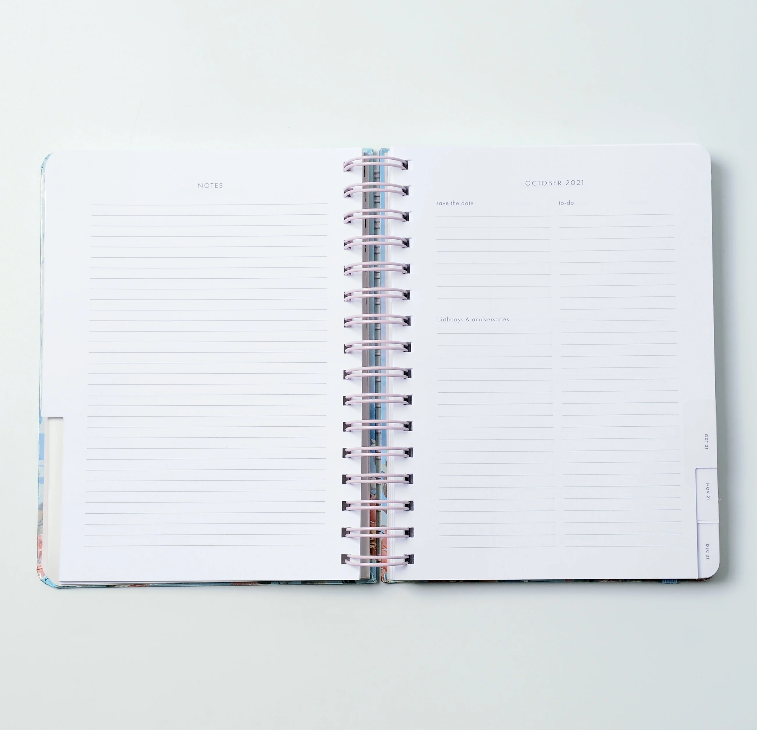 Wholesale Weekly Planner Organizer Writing Cover Printed Book Decorate Journal Notebook