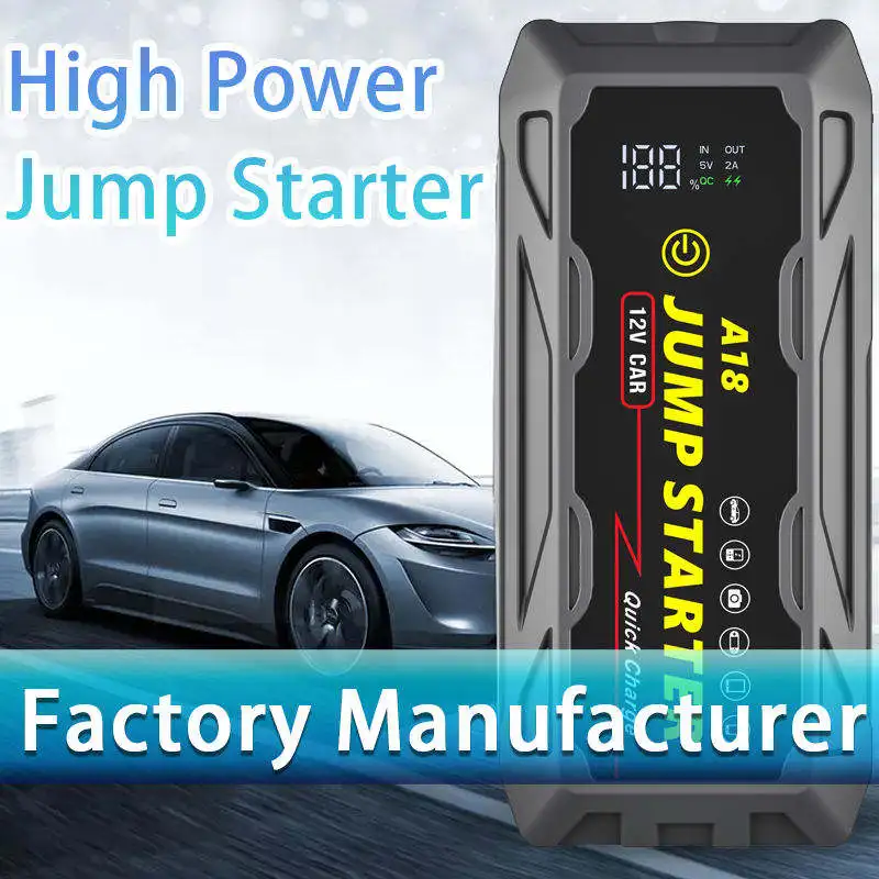 Multi Function Jump Starter Portable 24V Car Utrai 12V Emergency 20000Mah Air Pump 4000A